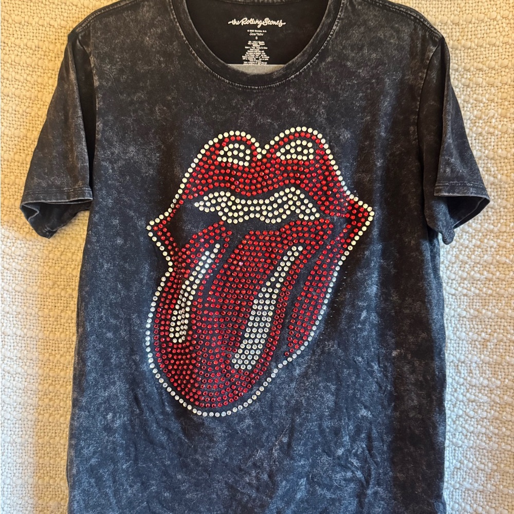 The Rolling Stones Charcoal Tee